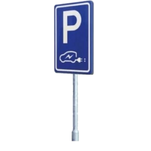 Alfen Eve laadpunt verkeersbord